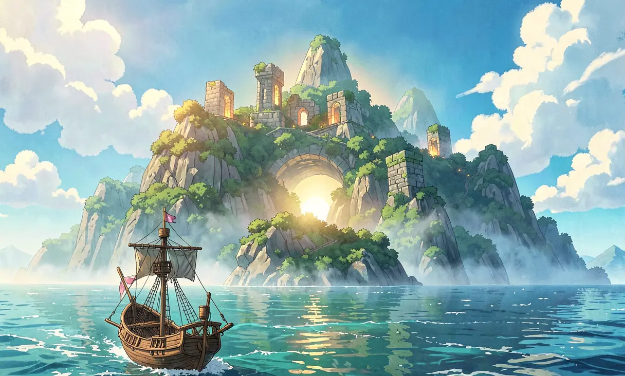 Drablon Island Arrival Arc